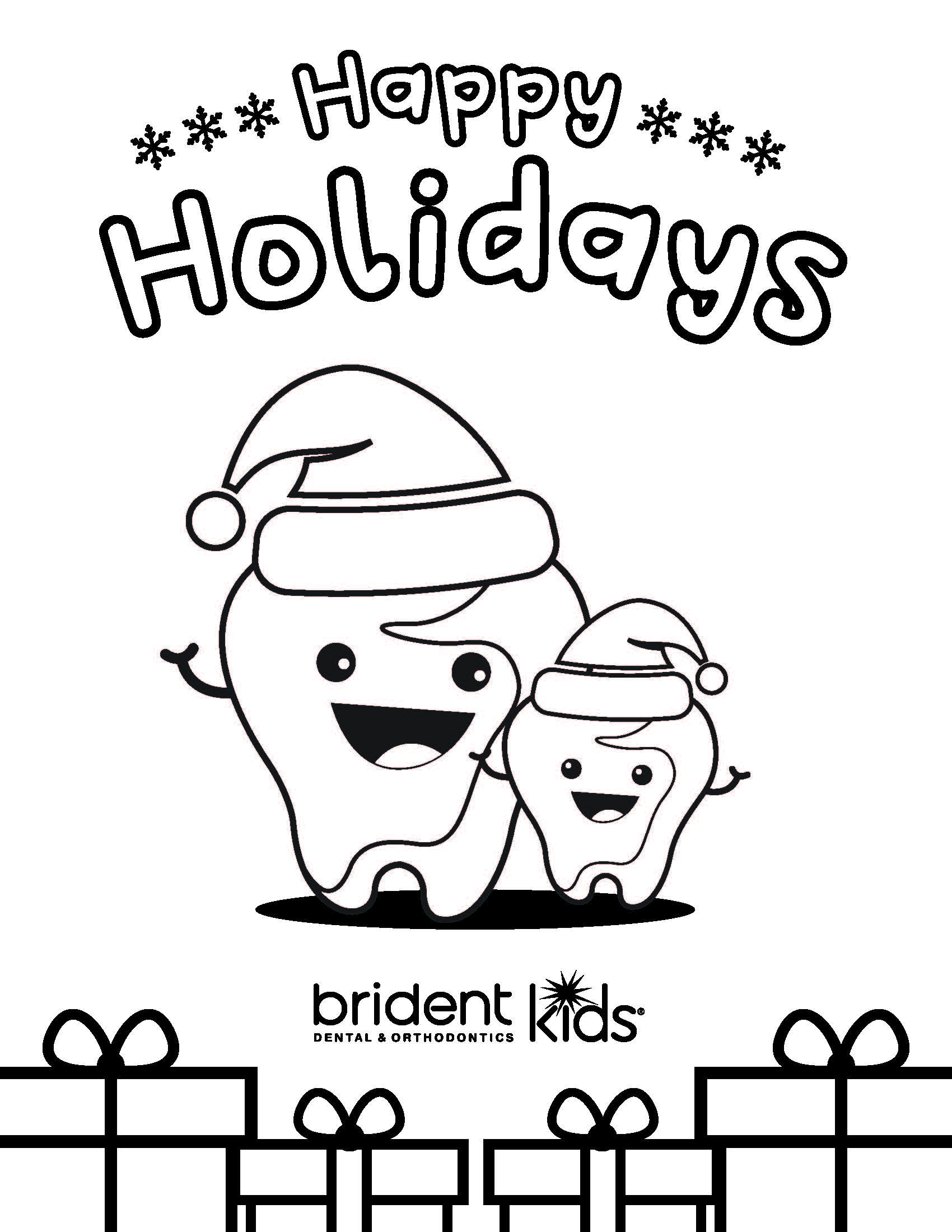 Brident Dental Kid's Activity Sheet