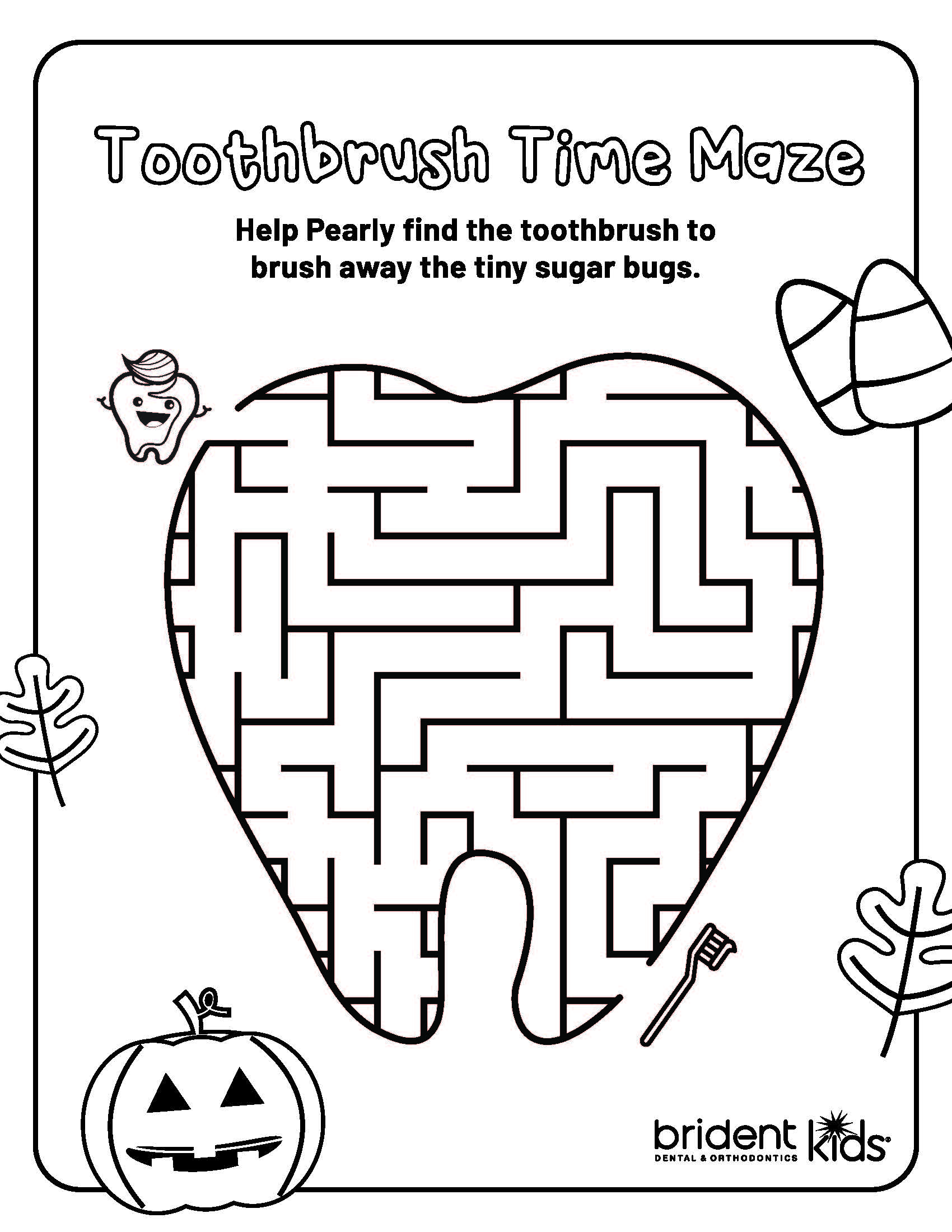 Brident Dental Kid's - Tooth Maze