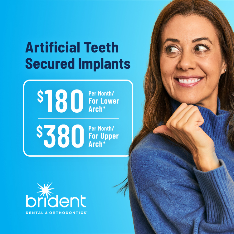 $180 por mes para el arco inferior (precio de venta al público de $7910)* $380 por mes para el arco superior (precio de venta al público de $9040)*